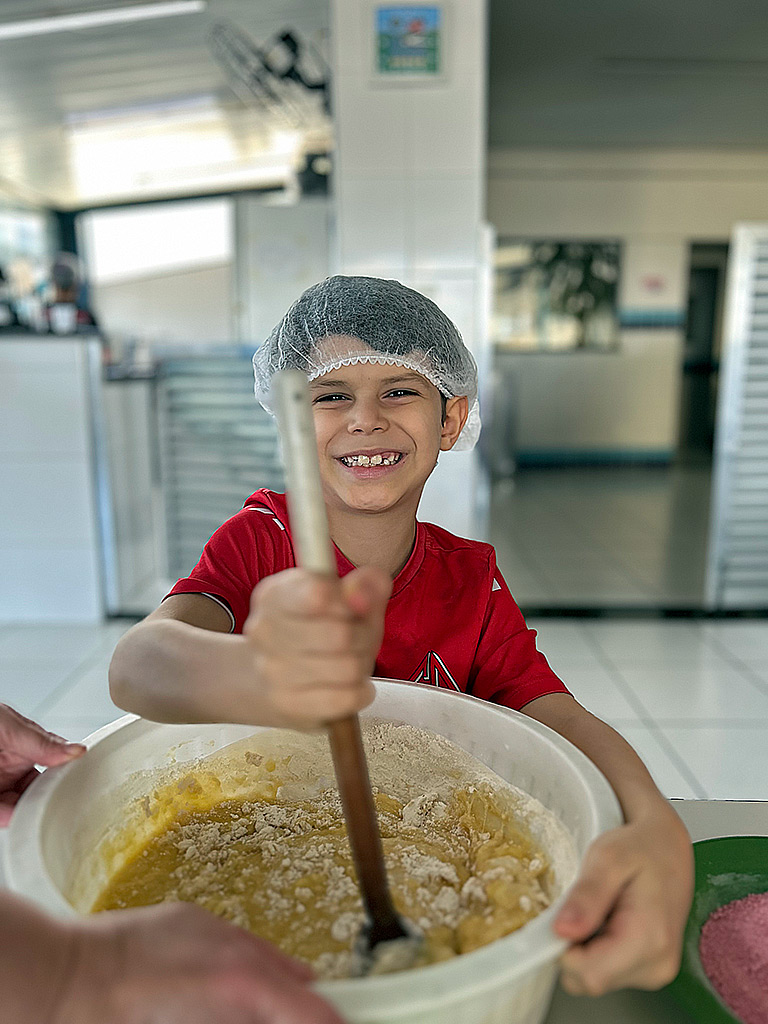 26/11/2025 – Culinária – Bolo dos Aniversariantes