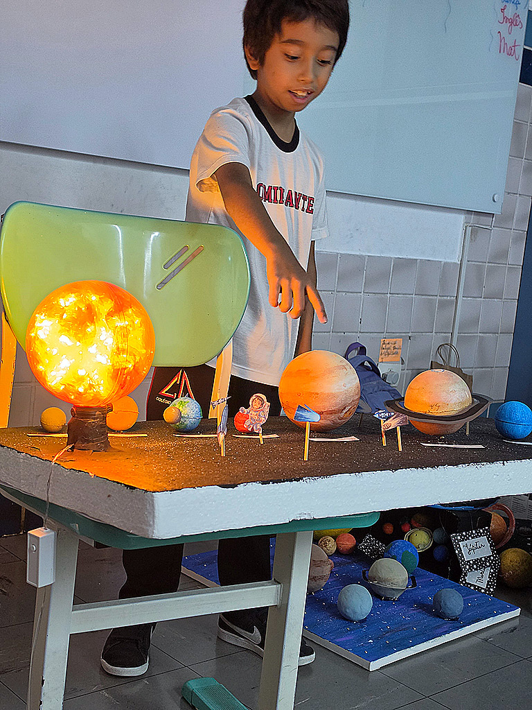 23/4/2026 – Maquetes do Sistema Solar