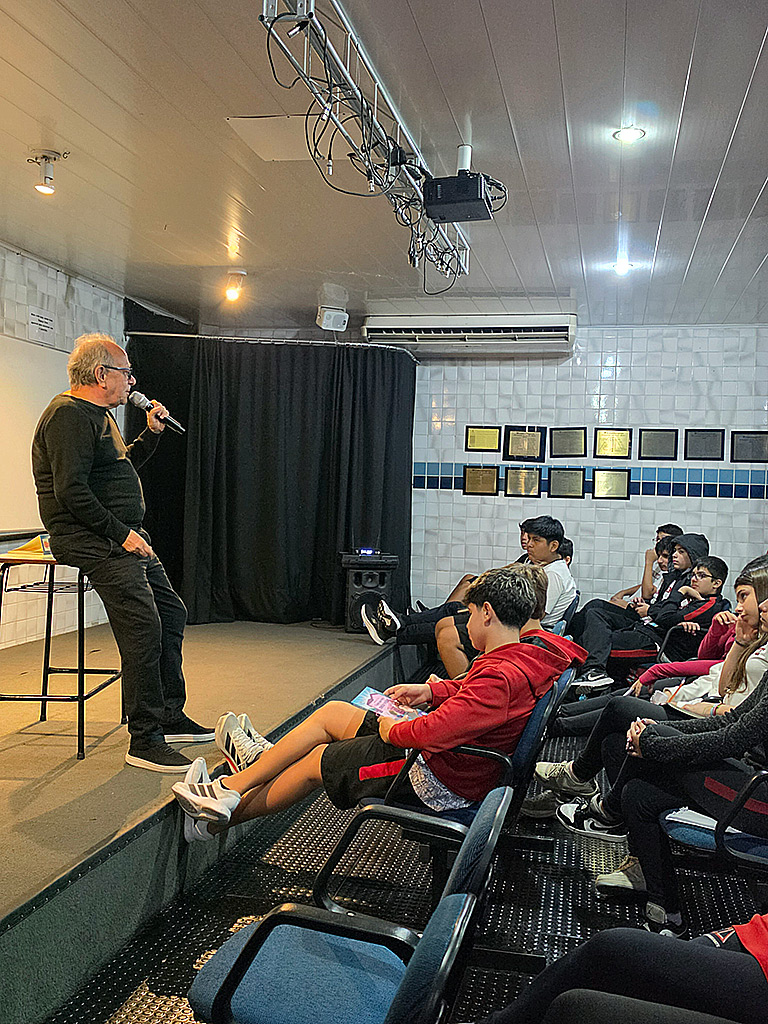 15/5/2026 – Palestra – Autor do Livro Paradidático