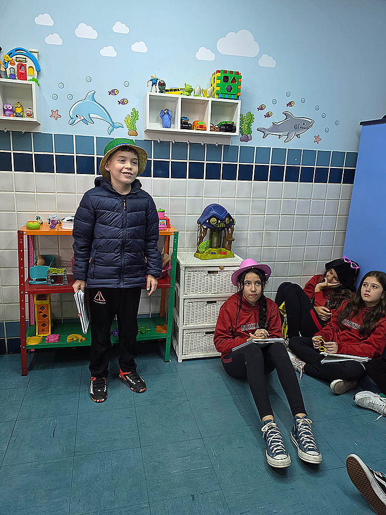 15/5/2026 – Apresentação Teatral em Sala de Contos Criados pelos Alunos